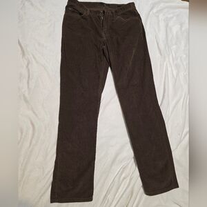 Banana Republic Men's Cotton Brown Corduroy Pants